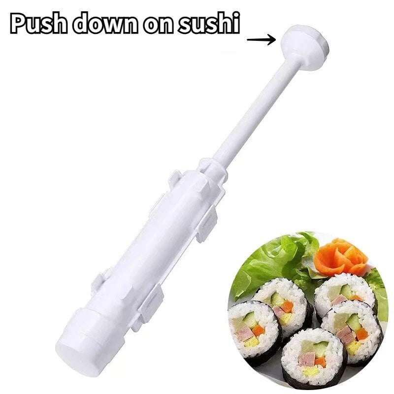 Quick Sushi Maker Rice Vegetable Meat Roller Machine Set