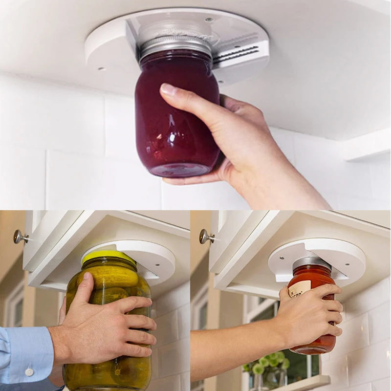 Easy Grip Jar Opener Under Counter