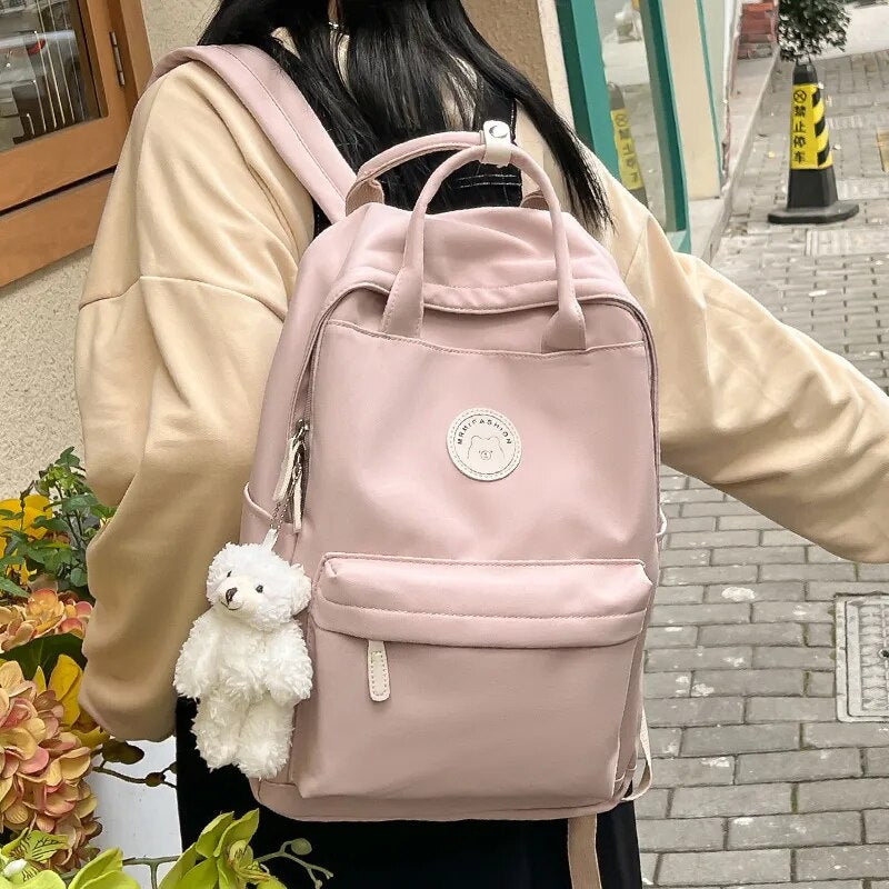 Cute Ladies Waterproof Laptop Backpack For Travel and School